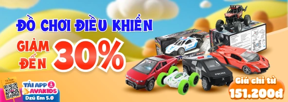 ĐỒ CHƠI ĐIỀU KHIỂN GIẢM 30% T6